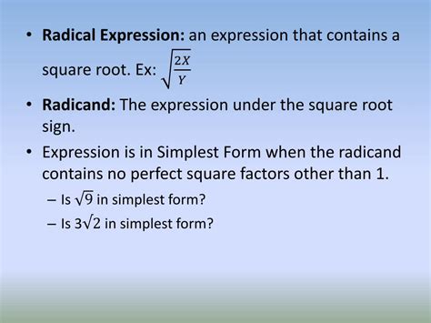 Image result for Radical Example