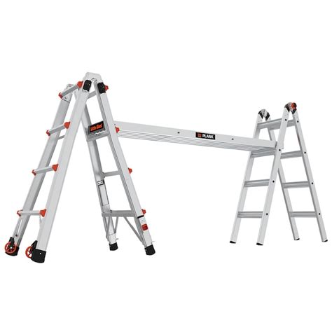 Little Giant Ladders Ladder Plank Aluminum 0.25-ft H x 1.2-ft W x 6-ft ...