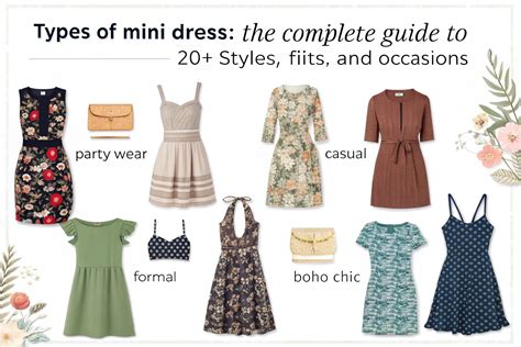 Types of Dresses: The Definitive Guide to 80+ Dress Styles for Every ...