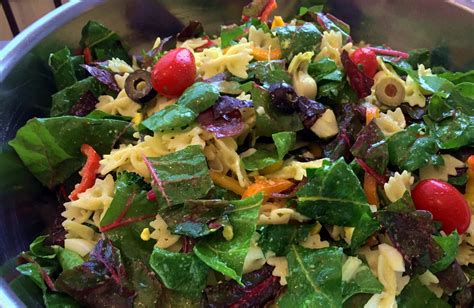 May 15 – Swiss Chard Pasta Salad — 52 Sunday Dinners