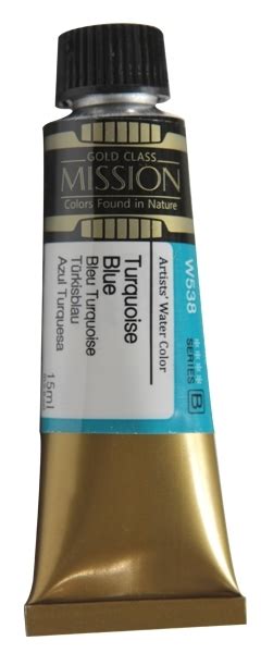 htconline.in| Mijello Mission Gold Water Colour 15ml Turquoise Blue ...