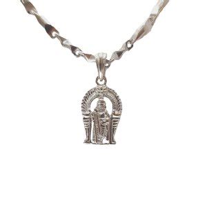 925 Sterling Silver Murugan Idol Pendant Unisex Radhe Collection ...