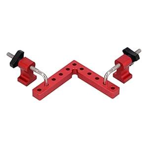 90° Positioning Square, 2 Sets Woodworking Splicing Clamp with Blocks ...