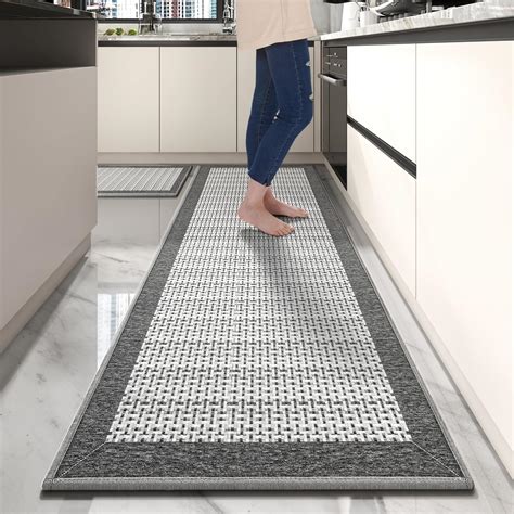 Amazon.com: PADOOR Non Slip Kitchen Rugs Sets of 2 - Extra Large 2.5'x6 ...