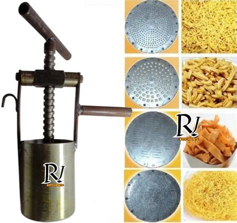 Buy Namkeen Iron Commercial Heavy Machine for Sev Machine, 4 Different ...