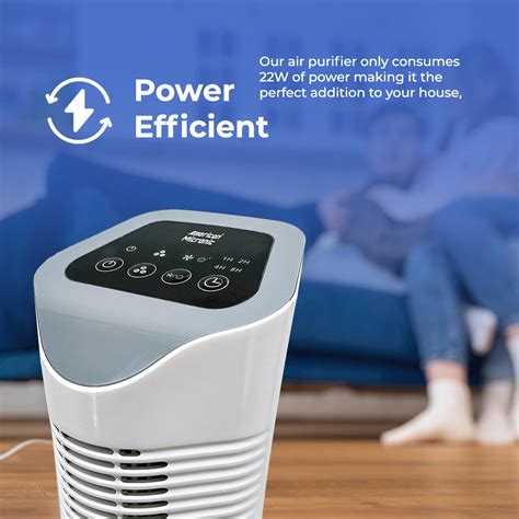 American Micronic 22 Watts Air Purifier with HEPA Filter