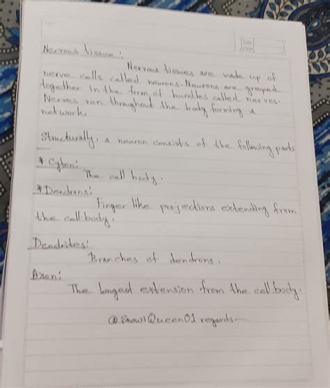 Explain the structure of the nerves tissue - Brainly.in