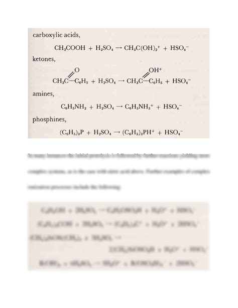 SOLUTION: Acid-Base Reactions in Sulfuric Acid (H2SO4) - Studypool