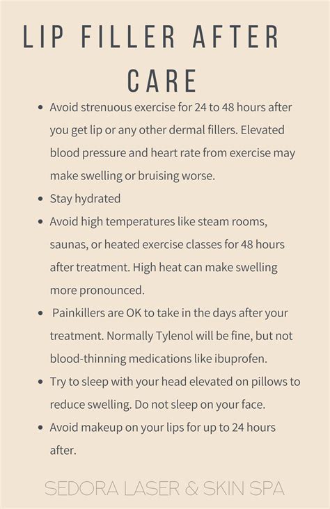 Lip Filler Aftercare at Pedro Guevara blog