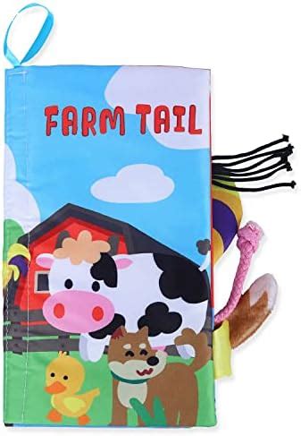 Buy Baby Moo Farm Tail: Interactive 3D Cloth Book for Early Sensory ...