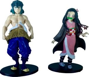 iouche Pack Of Two Anime Action Figure INOSUKE And NEZUKO - Pack Of Two ...