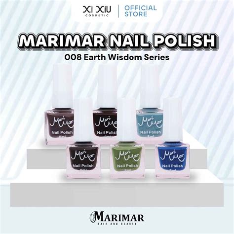 Jual MARIMAR NAIL POLISH EARTH WISDOM 008 | Shopee Indonesia