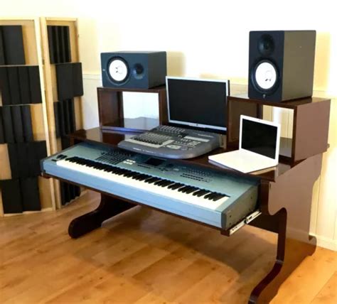 Exceptional craft Multi-purpose Studio Desk for Music Production and ...