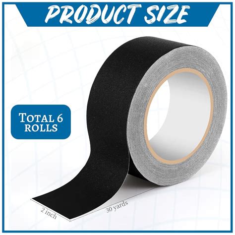 Meanplan Waterproof Matte Black Gaffers Tape - 6 Rolls, 30 India | Ubuy