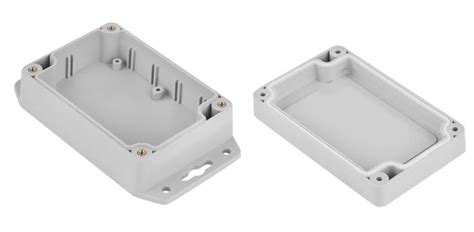RS PRO | RS PRO Grey ABS Enclosure, IP65, IK08 Flanged 40 mm, 131.3 mm ...