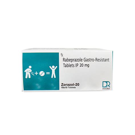 ZORAZOLE-20 Tablets Docrix Healthcare Pvt. Ltd.
