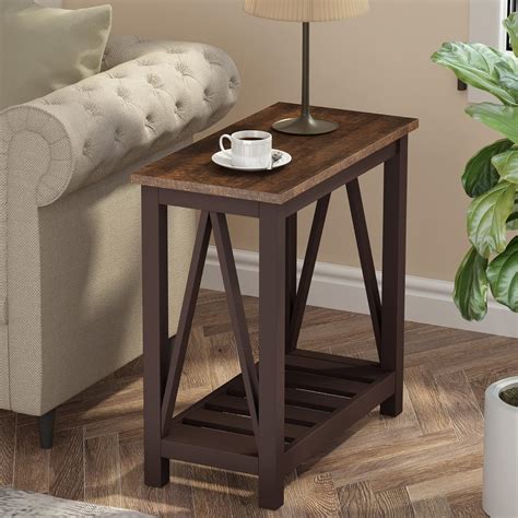 Farmhouse End Side Tables at Alberto Stark blog