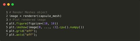 3D Render Python 的图像结果