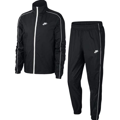 Buy Nike Men's As M Nsw Spe Trk Suit Wvn Bsc TrackSuit Black/White ...