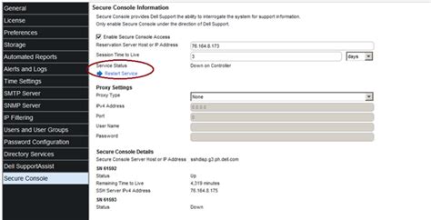 Dell Storage SC – How to send SupportAssist and enable Secure Console ...