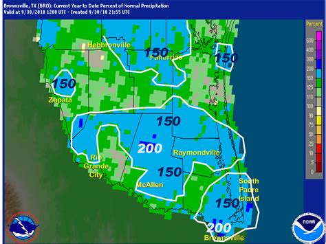 Hermine, Tropical Waves Soak the Lower Rio Grande Valley through the ...