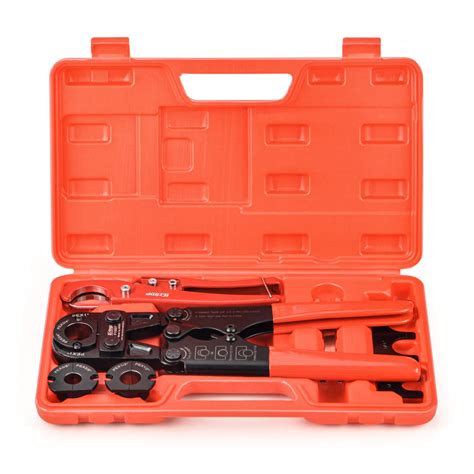 Icrimp Pex Crimping Tool kit for 3/8,1/2,3/4,1-inch Copper Ring with ...