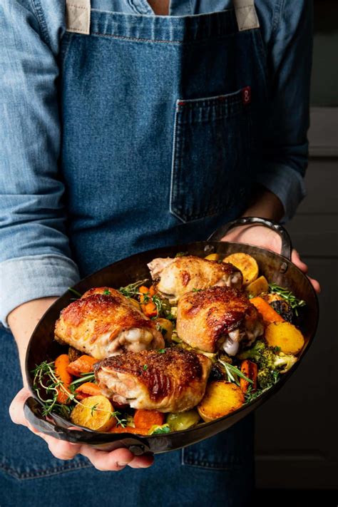 Roasted Buttermilk Marinated Chicken - The Seasoned Mom