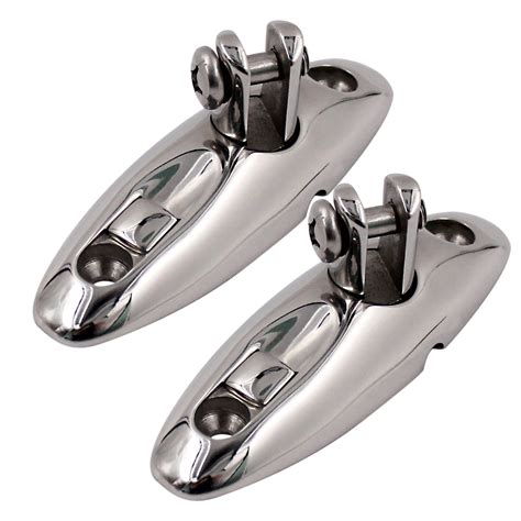 Bimini Hardware Fitting 316 Stainless Steel Boat Side Mount Swivel Deck ...