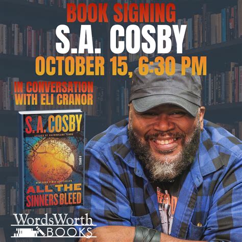 Author Event - SA Cosby | WordsWorth Books
