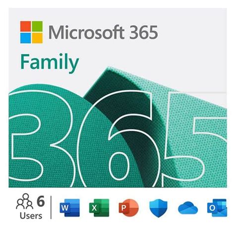 Buy Shop Microsoft Office 365 Family 1 Year Subscription at Low Price ...