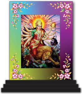 Vprint Shera Vali Mata Car Dashboard idols Figurine Showpiece ...