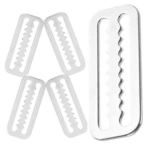 TOGEVAL 5pcs Stainless Steel Diving Belt Buckle Diving Weights Military ...