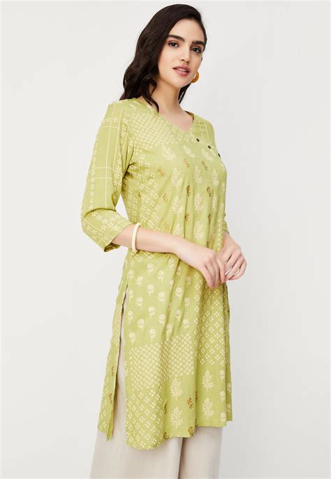 Buy Women Printed Straight Kurta Online at just Rs. 549.0 ...