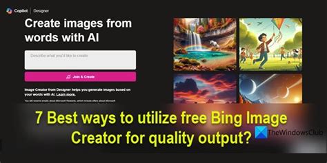 Bing Image Creator for Free 的图像结果