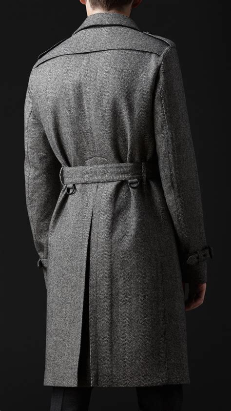 Herringbone Coat Grey at Kenneth Locke blog