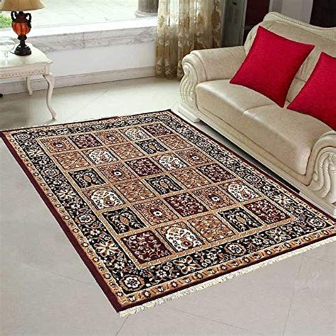 Buy Shanno Carpet Handloom bcf 6 feet by 8 feet Carpet Online at Low ...