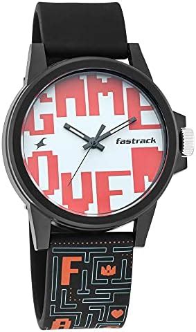 Fastrack Tees Analog Grey Dial Unisex-Adult Watch-68011PP08 : Amazon.in ...