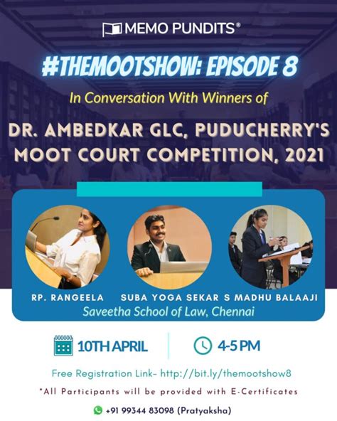 #THEMOOTSHOW8: IN CONVERSATION WITH THE WINNERS OF DR. AMBEDKAR GLC ...
