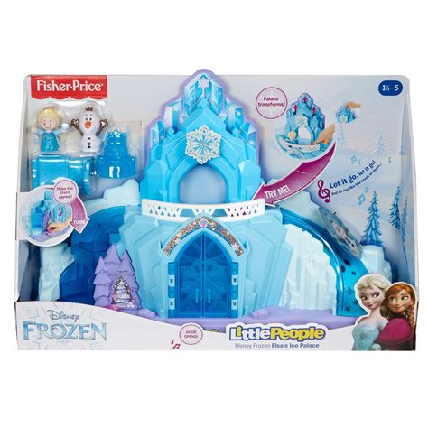 Fisher-Price Little People Disney Frozen Elsa's Ice Palace, Musical ...