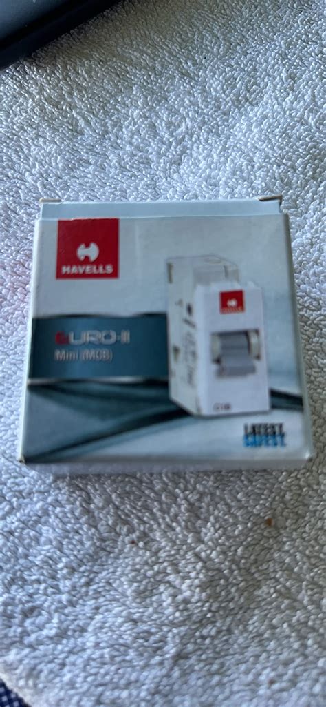 Havells DHDMCSN0251025 DBOXx MCB Protected Socket PVC Plastic Base ...