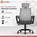 CELLBELL Desire C104 High Back Fabric, Mesh Office Executive Chair ...