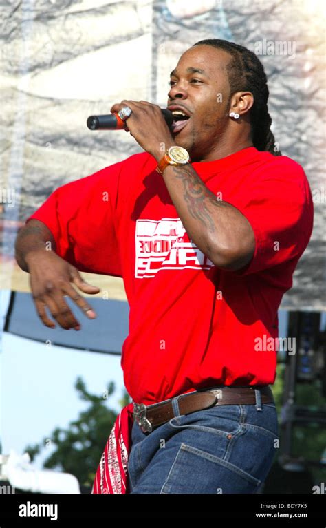 BUSTA RHYMES - US rapper in August 2002 Stock Photo - Alamy