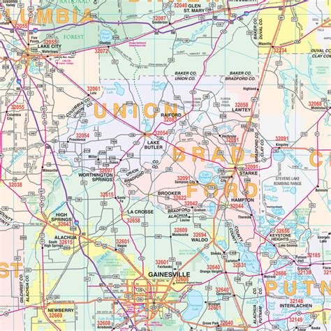 Map Of Northern Florida Cities | Maps Of Florida