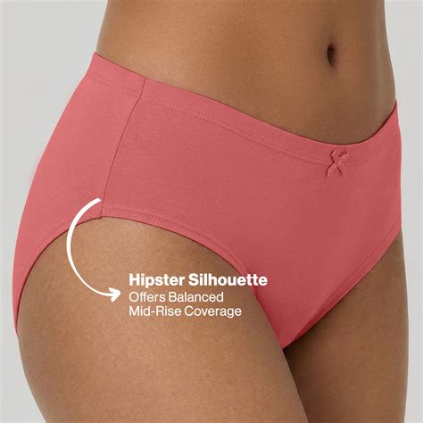 Mid Rise Cotton Hipster Panty with Inner Elastic-NYP100 PO3-Dusty Ceda ...