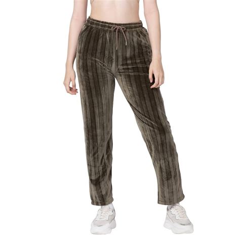 Buy Candyskin Women Olive Sweatpants Online