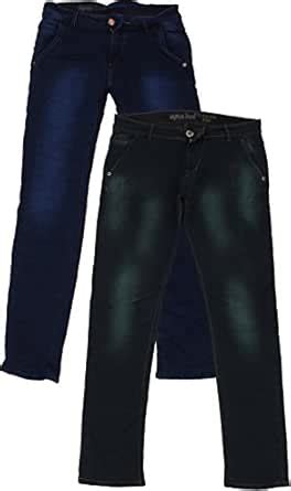 Boys' Jeans (Blue, 32, Combo of 2) : Amazon.in: Fashion