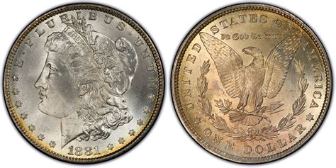 1881 $1 (Regular Strike) Morgan Dollar - PCGS CoinFacts