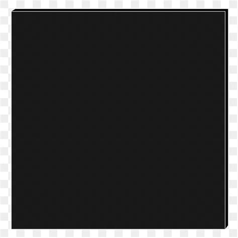 Blank black square prism design | Premium PNG - rawpixel