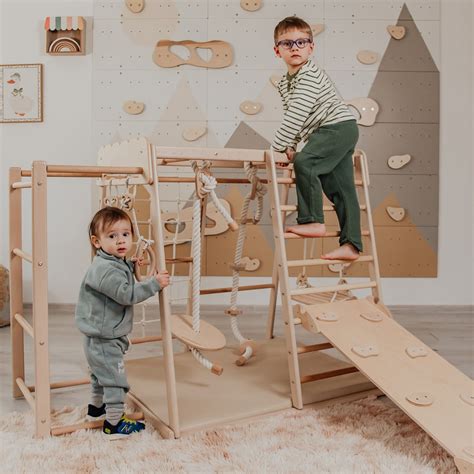 Indoor Jungle Gym for Kids – woodandhearts