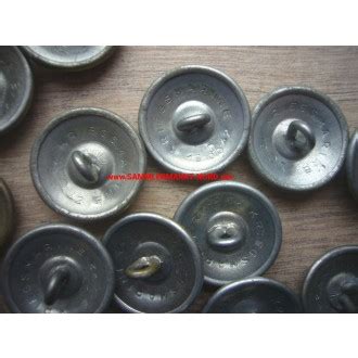 Kriegsmarine - 14 x Silberner Ankerknopf für Beamte - 24 mm ...
